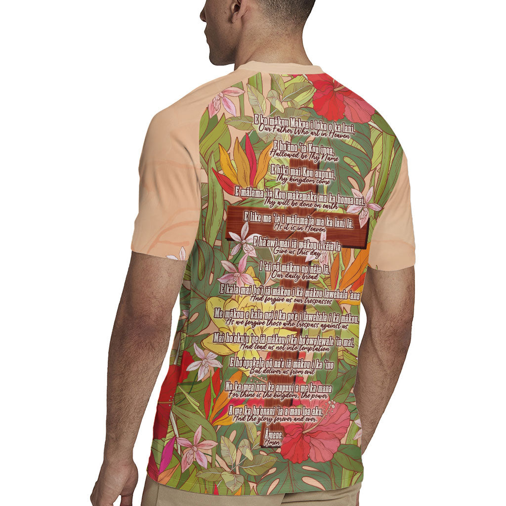Mahalo Hawaii - Ka Pule a ka Haku Rugby Jersey Tropical Flowers LT7 - Polynesian Pride