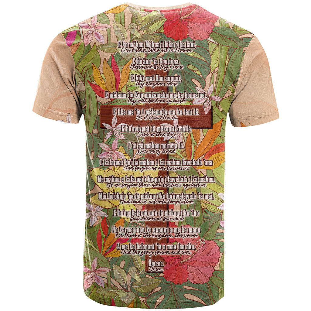 Mahalo Hawaii - Ka Pule a ka Haku T Shirt Tropical Flowers LT7 - Polynesian Pride