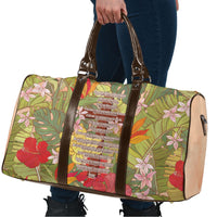 Mahalo Hawaii - Ka Pule a ka Haku Travel Bag Tropical Flowers LT7 - Polynesian Pride