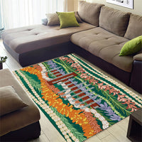 Mahalo Hawaii - Ka Pule a ka Haku Area Rug Mixed Lei LT7 - Polynesian Pride