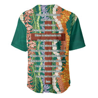 Mahalo Hawaii - Ka Pule a ka Haku Baseball Jersey Mixed Lei LT7 - Polynesian Pride