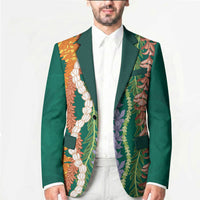 Mahalo Hawaii - Ka Pule a ka Haku Blazer Mixed Lei LT7 - Polynesian Pride