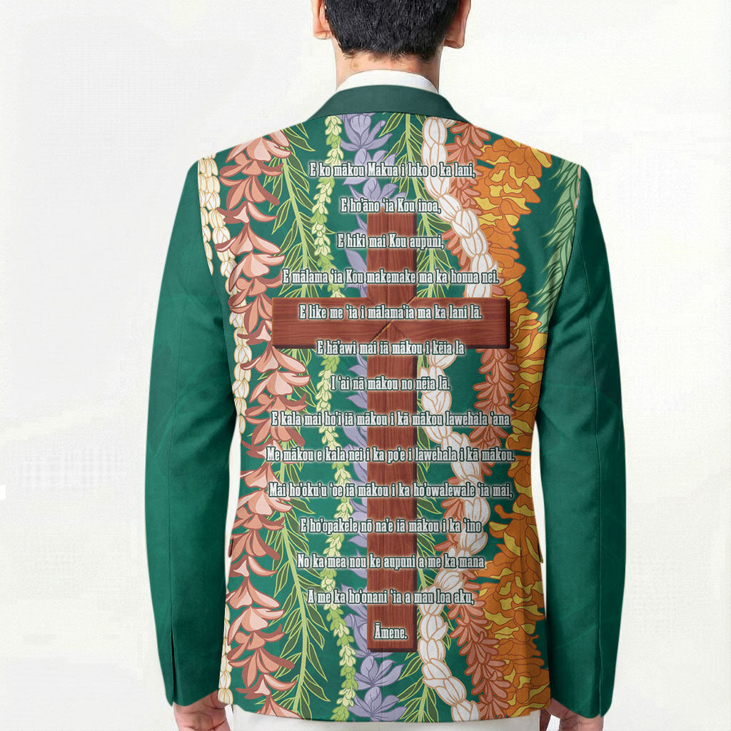 Mahalo Hawaii - Ka Pule a ka Haku Blazer Mixed Lei LT7 - Polynesian Pride