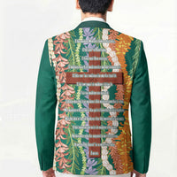 Mahalo Hawaii - Ka Pule a ka Haku Blazer Mixed Lei LT7 - Polynesian Pride