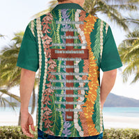 Mahalo Hawaii - Ka Pule a ka Haku Hawaiian Shirt Mixed Lei LT7 - Polynesian Pride