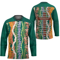 Mahalo Hawaii - Ka Pule a ka Haku Hockey Jersey Mixed Lei LT7 - Polynesian Pride