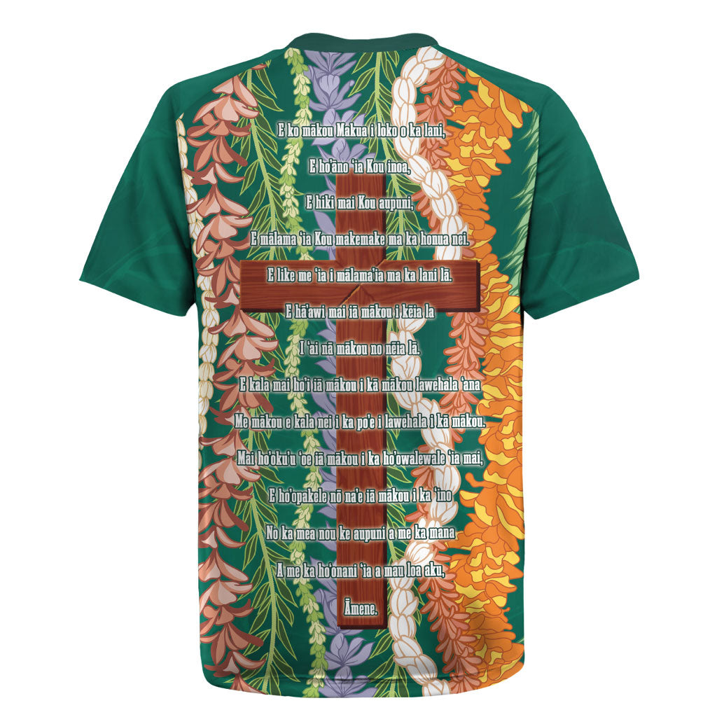 Mahalo Hawaii - Ka Pule a ka Haku Rugby Jersey Mixed Lei LT7 - Polynesian Pride