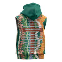 Mahalo Hawaii - Ka Pule a ka Haku Sleeveless Hoodie Mixed Lei LT7 - Polynesian Pride