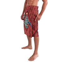 Aotearoa Maori Mangopare Meri Kirihimete Lavalava Christmas Fern LT7 - Polynesian Pride