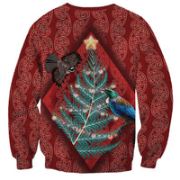 Aotearoa Maori Mangopare Meri Kirihimete Sweatshirt Christmas Fern LT7 - Polynesian Pride
