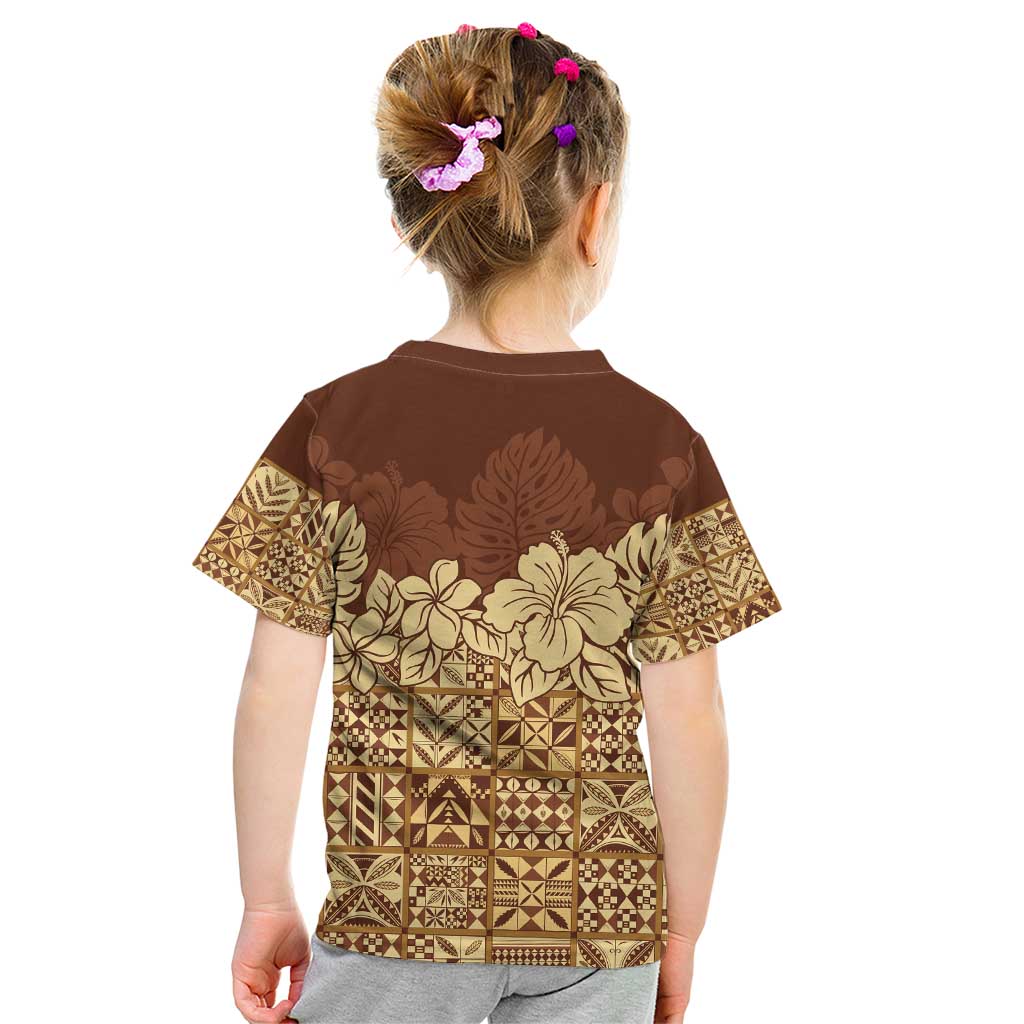 Niue Hiapo Motif Kid T Shirt Tapa Classic