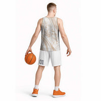 Sharks Couple Dreamy Polynesians Floral Sea Basketball Jersey Hazel - Polynesian Pride