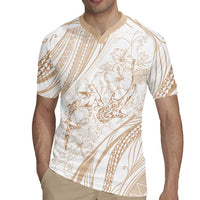 Sharks Couple Dreamy Polynesians Floral Sea Rugby Jersey Hazel - Polynesian Pride