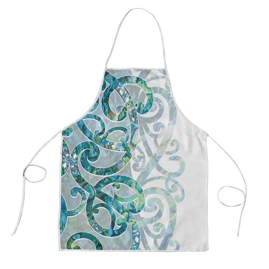 Paua Shell Maori Apron Koru Kowhaiwhai - Polynesian Pride