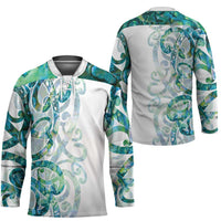 Paua Shell Maori Hockey Jersey Koru Kowhaiwhai - Polynesian Pride
