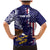 American Samoa Mix US Family Matching Mermaid Dress and Hawaiian Shirt Flag Day Grunge Style LT7 - Polynesian Pride