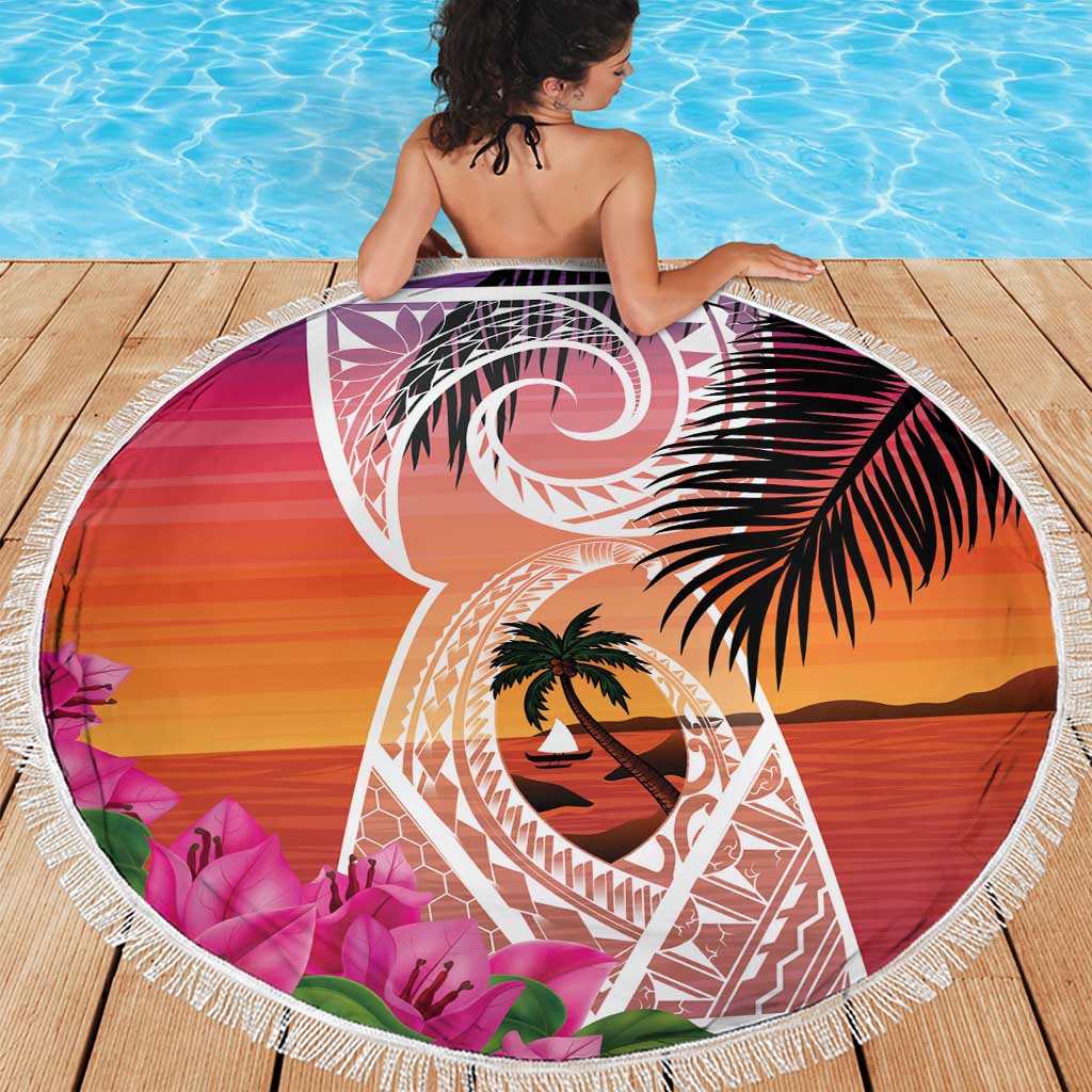 Guam Chamorro Beach Blanket Artsy Latte Stone