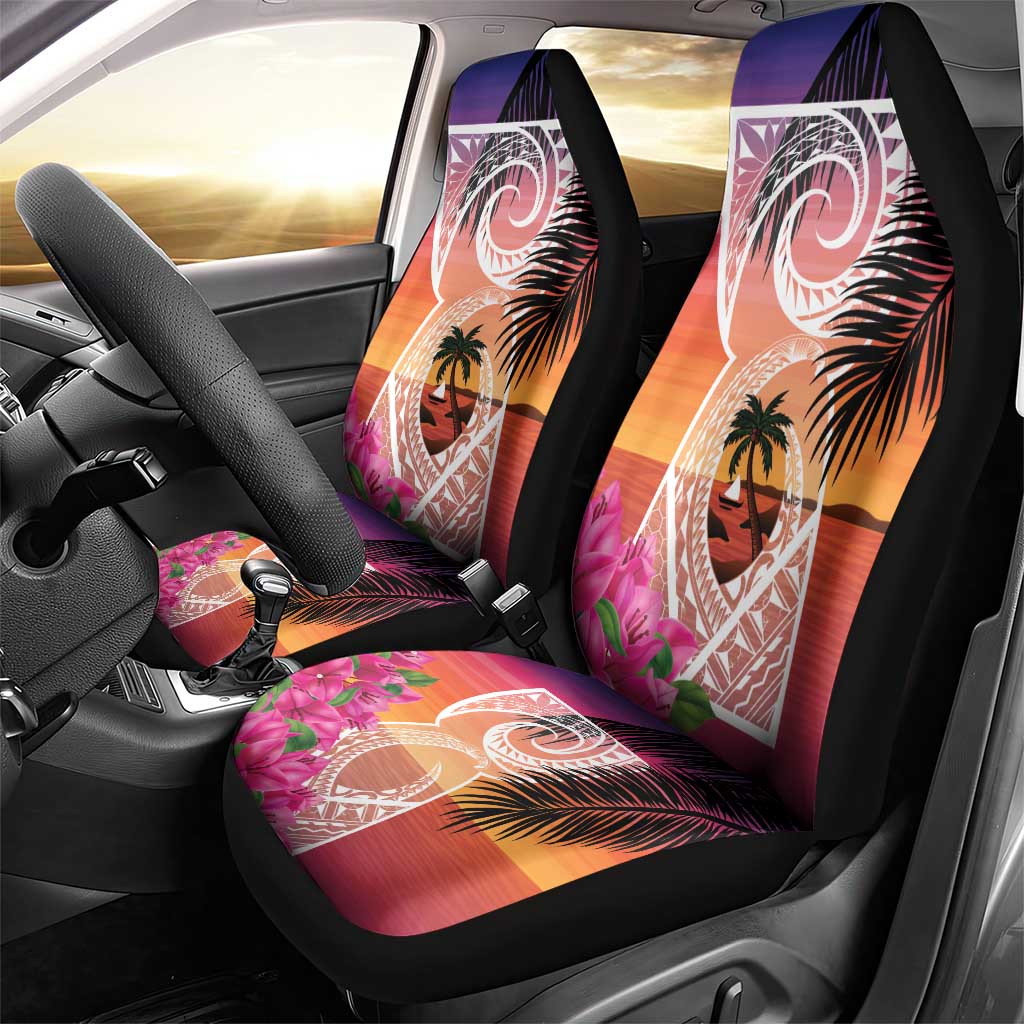 Guam Chamorro Car Seat Cover Artsy Latte Stone