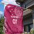 Personalised New Zealand Rugby Garden Flag Aotearoa Champions - Pink Version