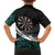 Personalized NZ Darts Hawaiian Shirt Paua Shell Maori Koru Whakairo - Polynesian Pride