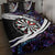 Personalized NZ Darts Quilt Bed Set Paua Shell Maori Koru Whakairo - Purple - Polynesian Pride