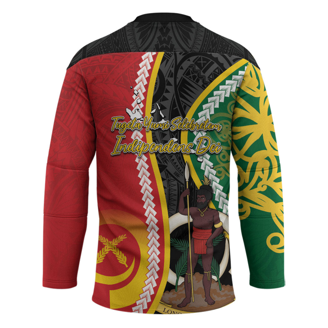 Ni-Vanuatu Indipendens Dei Celebretem Hockey Jersey Yumi Yumi Yumi