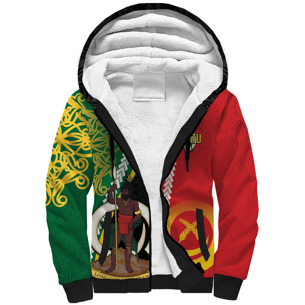 Ni-Vanuatu Indipendens Dei Celebretem Sherpa Hoodie Yumi Yumi Yumi