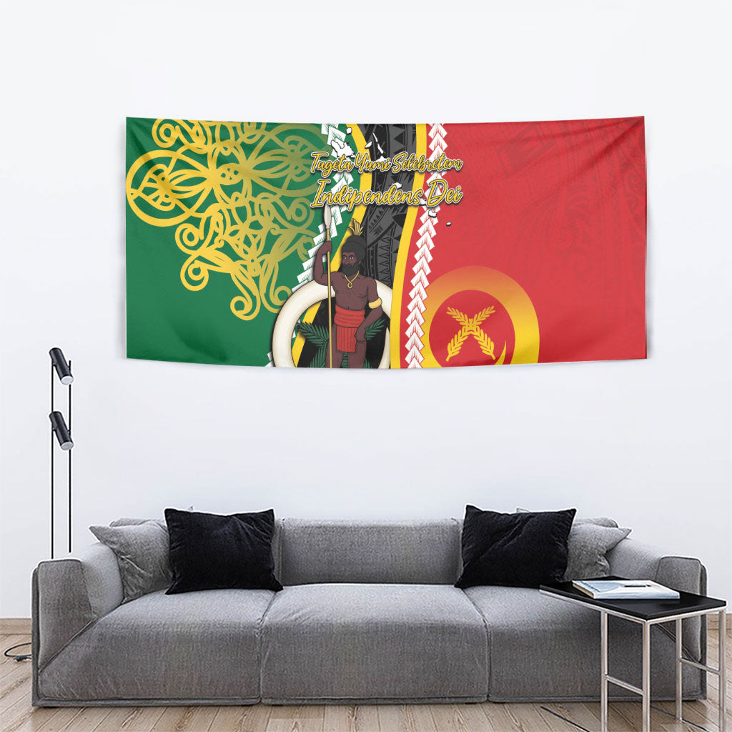 Ni-Vanuatu Indipendens Dei Celebretem Tapestry Yumi Yumi Yumi