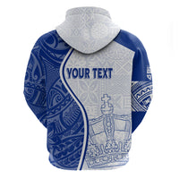 Personalised Queen Victoria School Hoodie QVS Old Boys LT7 - Polynesian Pride