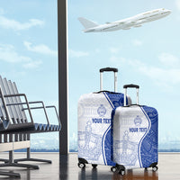 Personalised Queen Victoria School Luggage Cover QVS Old Boys LT7 - Polynesian Pride