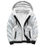 Samoa White Sunday Sherpa Hoodie Hibiscus Special LT7 Unisex White - Polynesian Pride