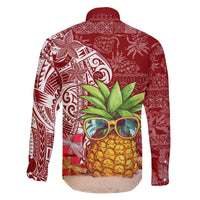 Mele Kalikimaka Hawaii Christmas Family Matching Mermaid Dress and Hawaiian Shirt Pineapple Party LT7 - Polynesian Pride