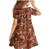 Hawaii Plumeria Family Matching Mermaid Dress and Hawaiian Shirt Hau'oli la Makuahine Sunburned LT7 - Polynesian Pride