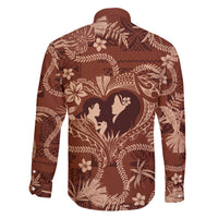 Hawaii Plumeria Family Matching Mermaid Dress and Hawaiian Shirt Hau'oli la Makuahine Sunburned LT7 - Polynesian Pride