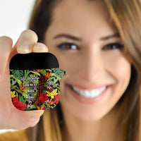 Mahalo Hawaii Ho'oponopono Pule AirPods Case Polynesian Pattern Cross LT7 - Polynesian Pride