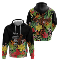 Mahalo Hawaii Ho'oponopono Pule Hoodie Polynesian Pattern Cross LT7 - Polynesian Pride