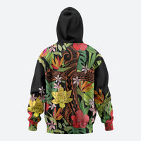 Mahalo Hawaii Ho'oponopono Pule Hoodie Polynesian Pattern Cross LT7 - Polynesian Pride