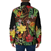 Mahalo Hawaii Ho'oponopono Pule Padded Jacket Polynesian Pattern Cross LT7 - Polynesian Pride