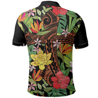 Mahalo Hawaii Ho'oponopono Pule Polo Shirt Polynesian Pattern Cross LT7 - Polynesian Pride
