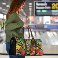 Mahalo Hawaii Ho'oponopono Pule Travel Bag Polynesian Pattern Cross LT7 - Polynesian Pride