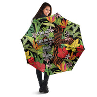 Mahalo Hawaii Ho'oponopono Pule Umbrella Polynesian Pattern Cross LT7 - Polynesian Pride