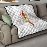 Hawaii Ka Pule a ka Haku Memorial Quilt Flower Lei Cross - Ivory White LT7 - Polynesian Pride