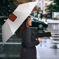 Hawaii Ka Pule a ka Haku Memorial Umbrella Flower Lei Cross - Ivory White LT7 - Polynesian Pride