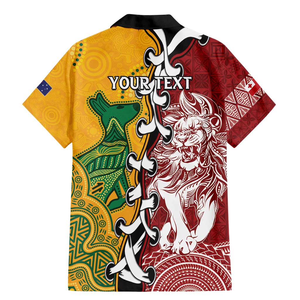 Mate Ma'a Tonga Vs Australia Rugby Personalized Family Matching Mermaid Dress and Hawaiian Shirt Special Mascots