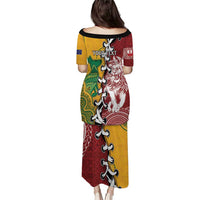 Mate Ma'a Tonga Vs Australia Rugby Personalized Puletasi Special Mascots