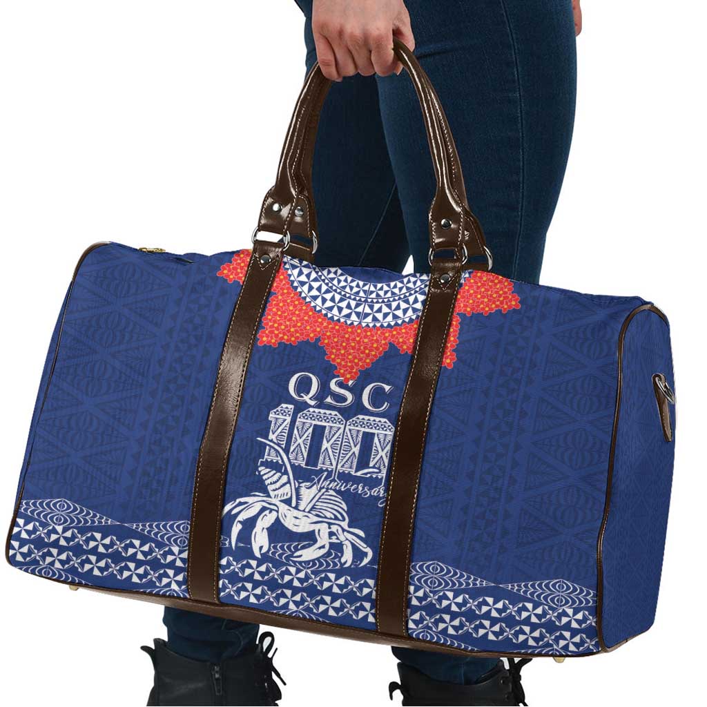 Queen Salote College 100 Years Anniversary Travel Bag Tonga QSC Royal Blue - Polynesian Pride