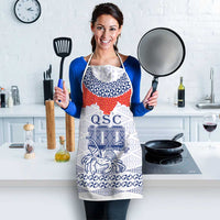 Queen Salote College 100 Years Anniversary Apron Tonga QSC White - Polynesian Pride