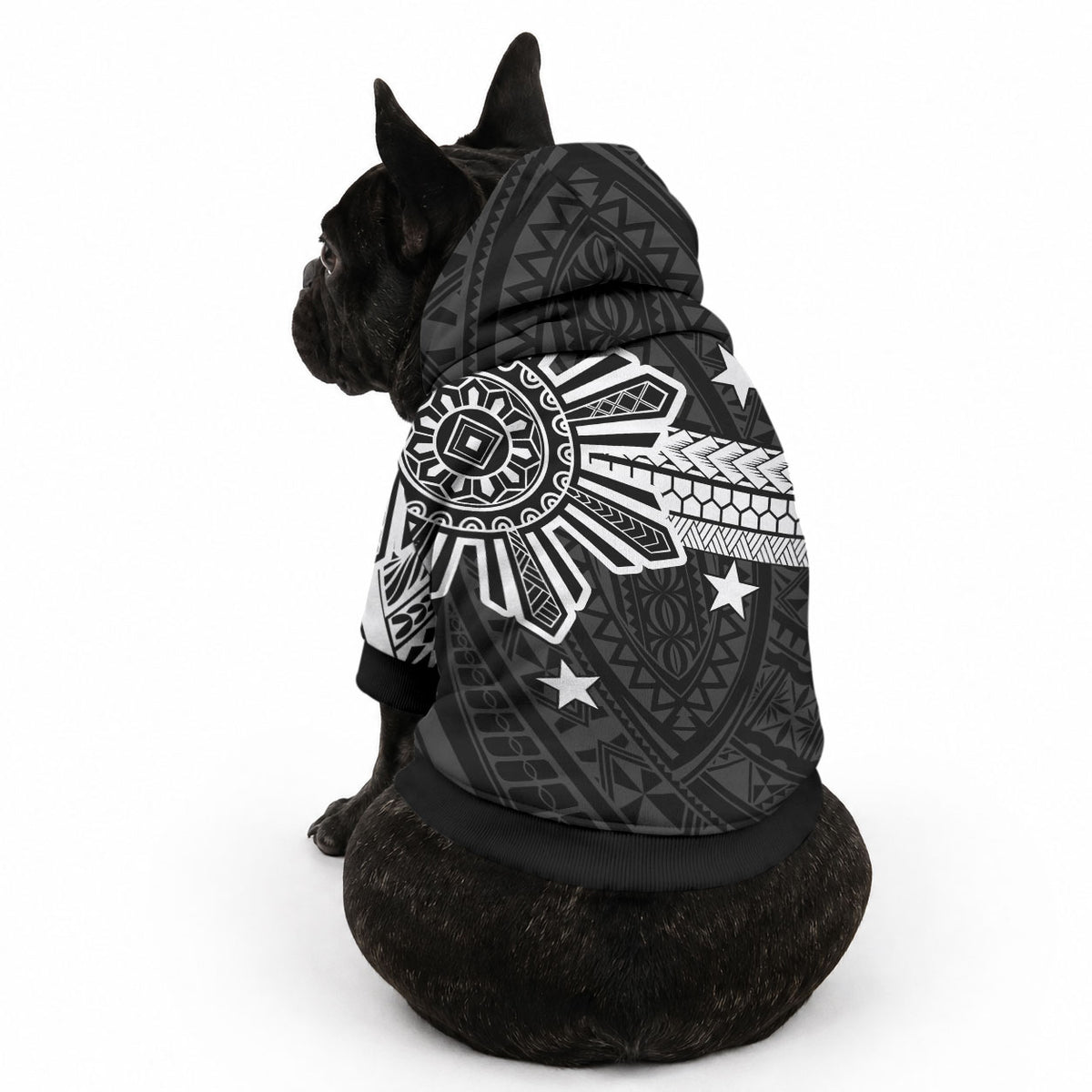 Personalised Philippines Pet Hoodie Tribal Sun LT7 - Polynesian Pride