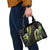 Hawaii Aloha Kakau Shoulder Handbag Puakenikeni and Maile Lei Twist