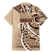 Samoa Siapo Classic Motif Family Matching Mermaid Dress and Hawaiian Shirt Manuia le tutoatasi o Samoa Independence LT7 - Polynesian Pride